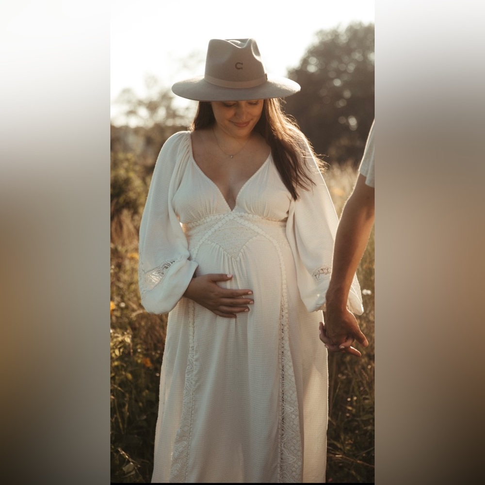 Free People Southwest Lace Maxi Dress (Medium)